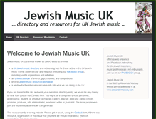 Tablet Screenshot of jewish-music-uk.com